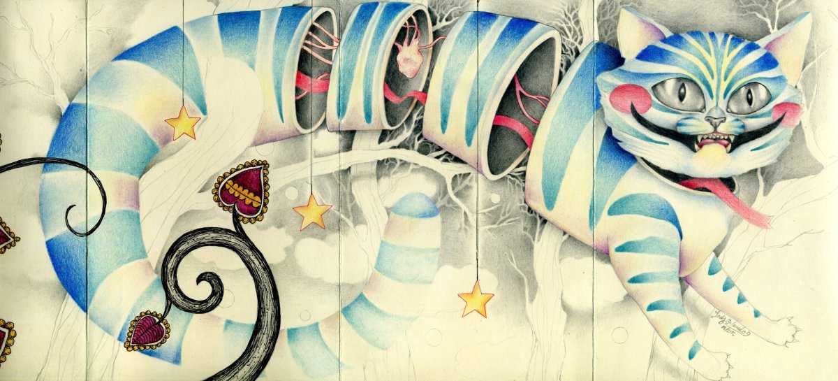 Алиса в стране чудес Шляпник и Чешир