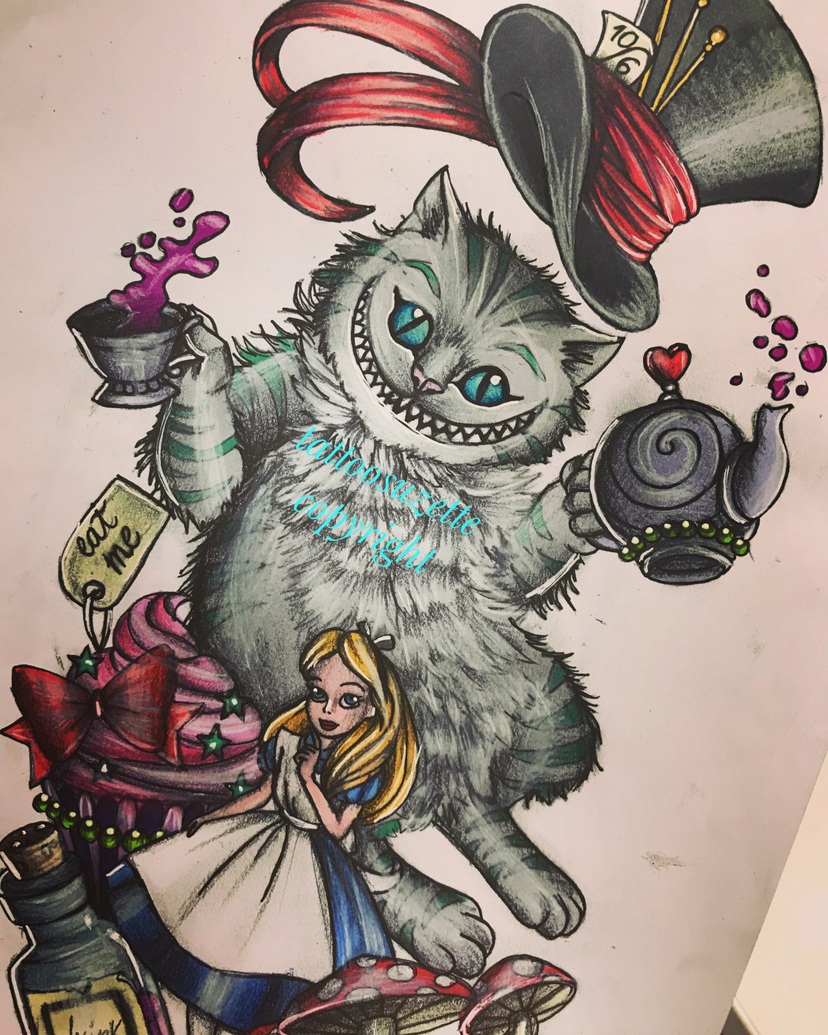 Алиса в стране чудес Чеширский кот