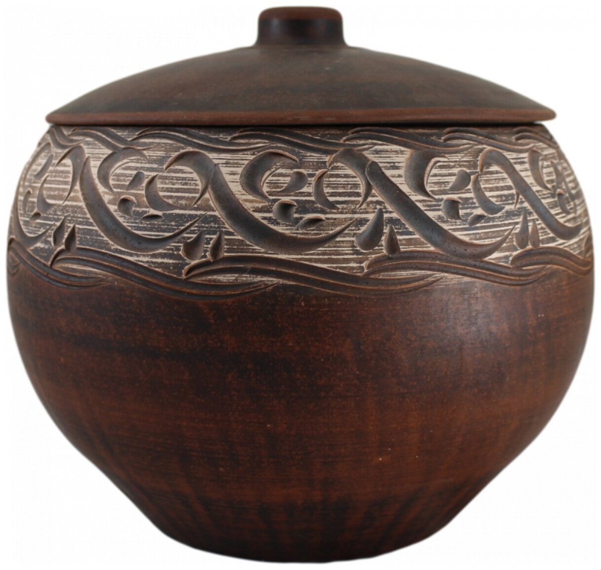 Чугунок печной Ситон 1.5л с крышкой