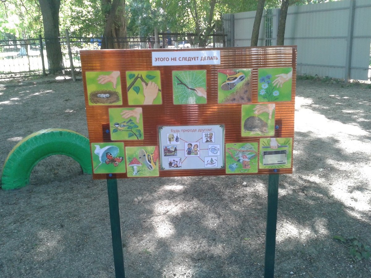 Экологическая тропа в ДОУ