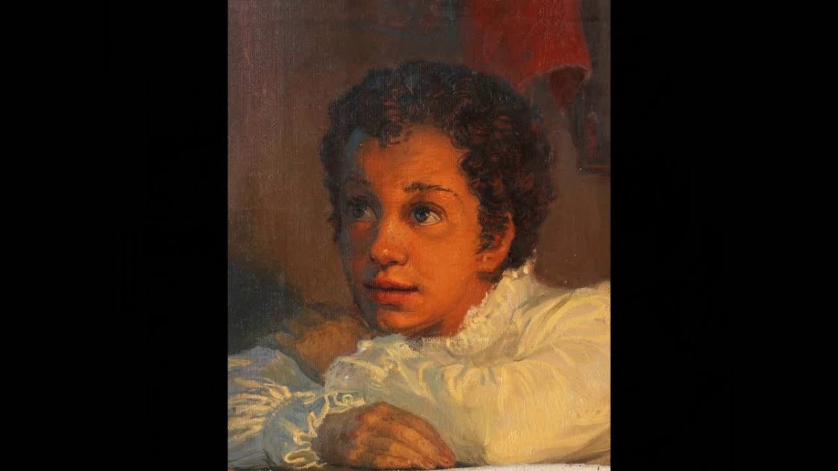 Детство Пушкина няня