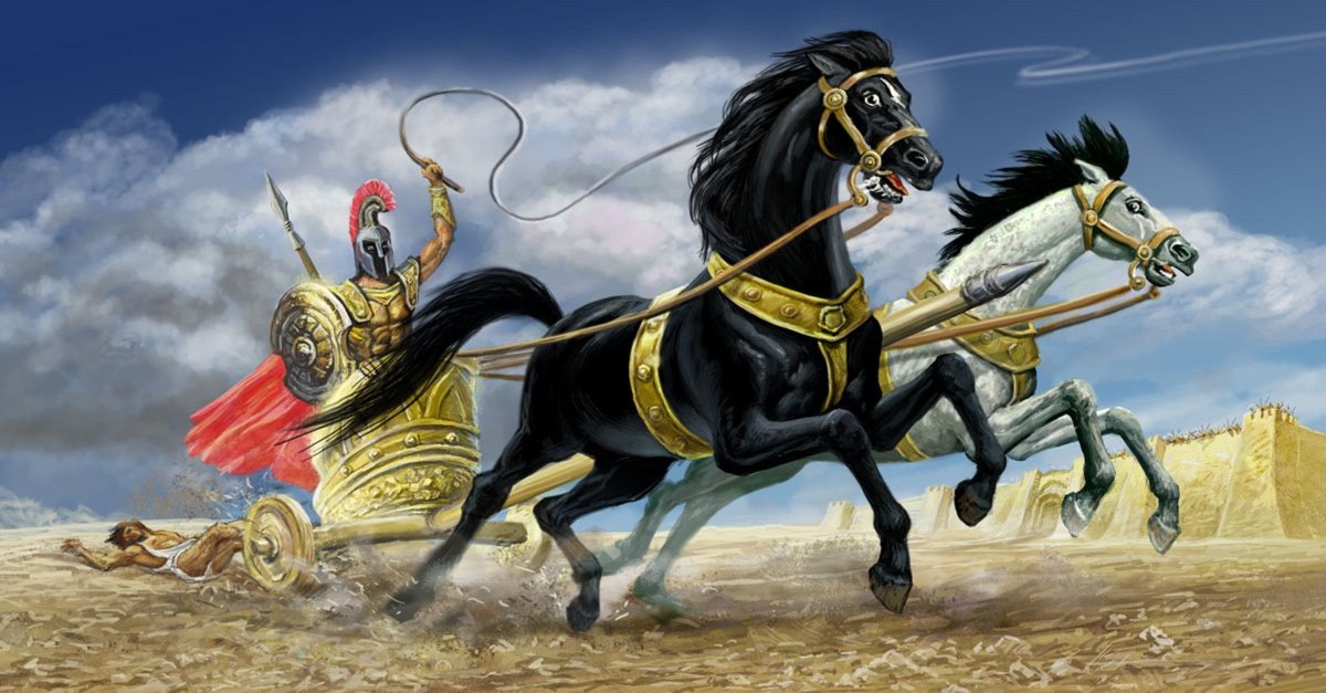 Колесница мультяшная