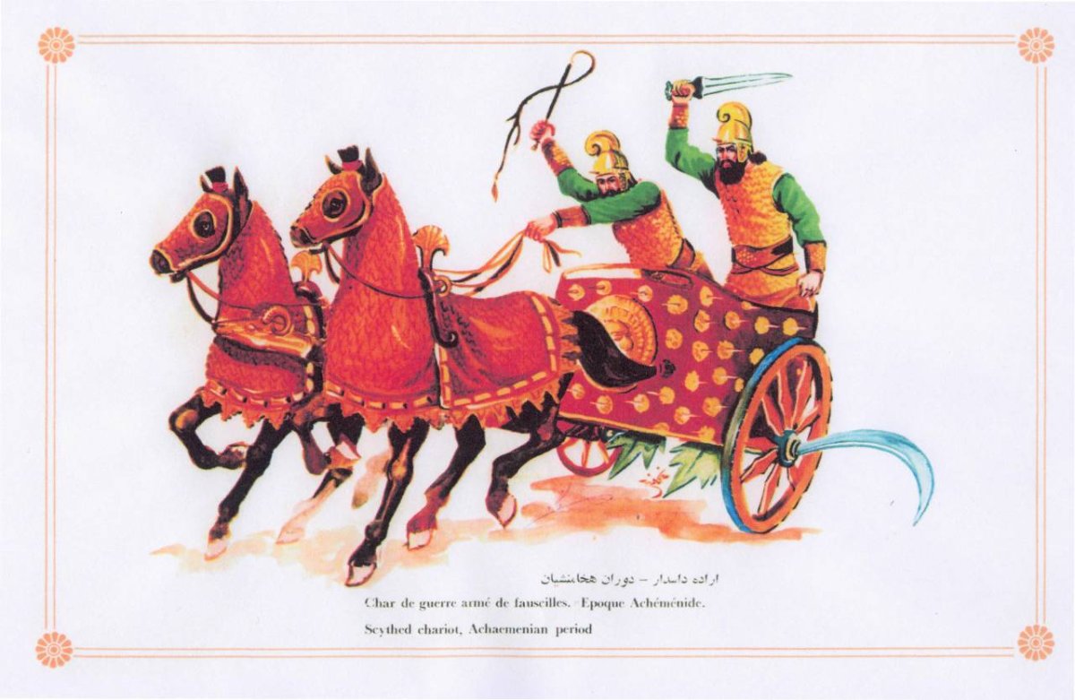 Месопотамская колесница древнего Египта