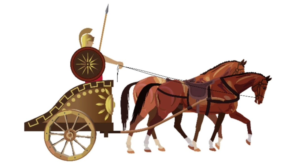 Колесница Египет арт