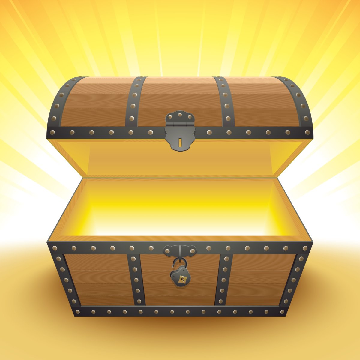 Открывающийся сундук