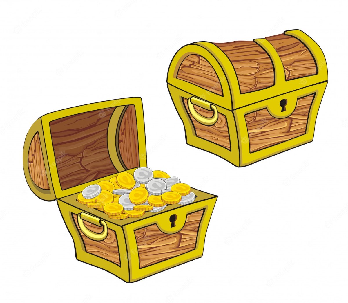 Сундучок мультяшный