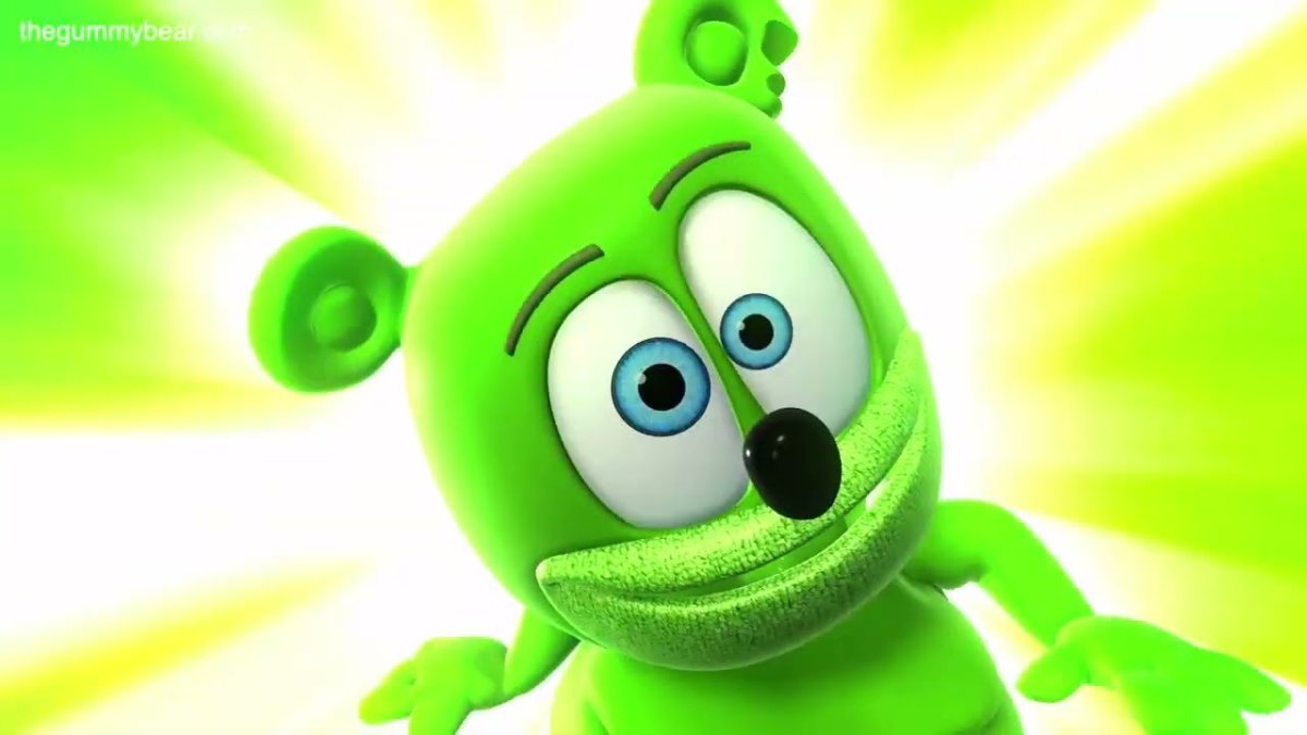 Мишка гумибер красный