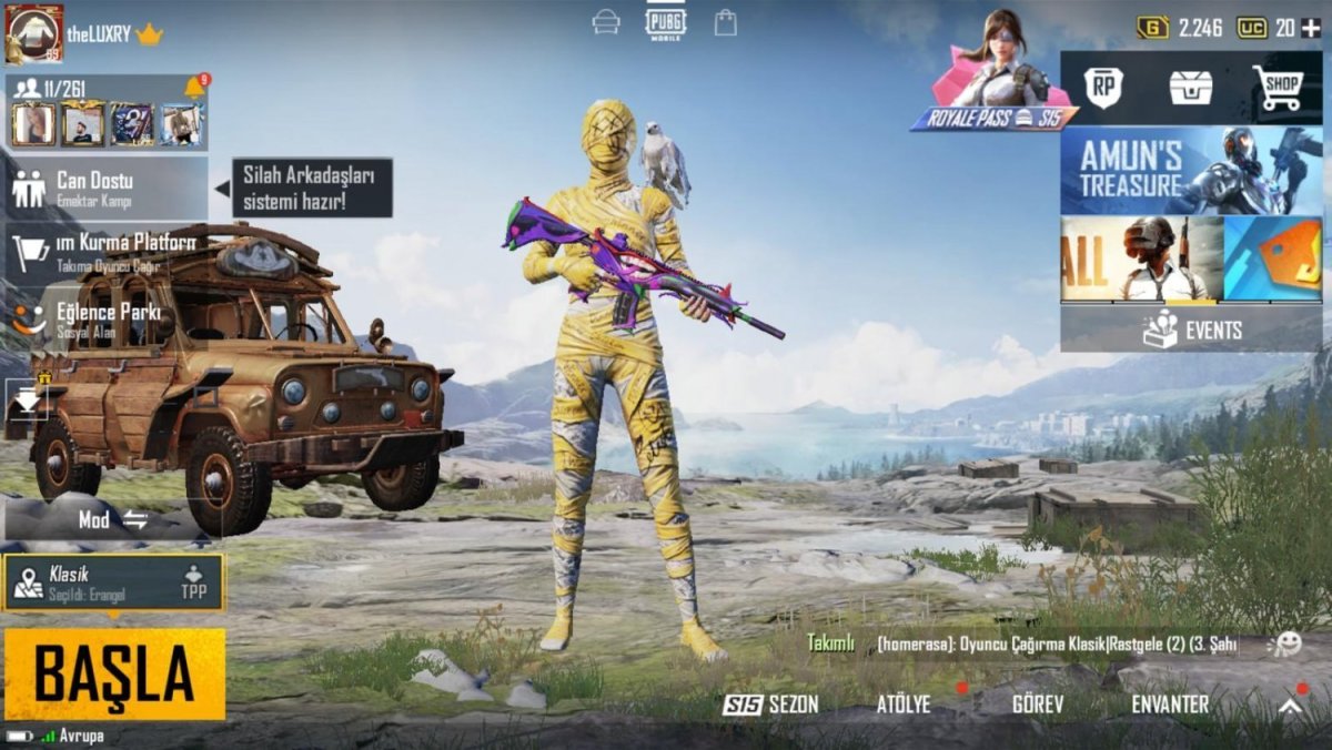 Фараон ПАБГ мобайл