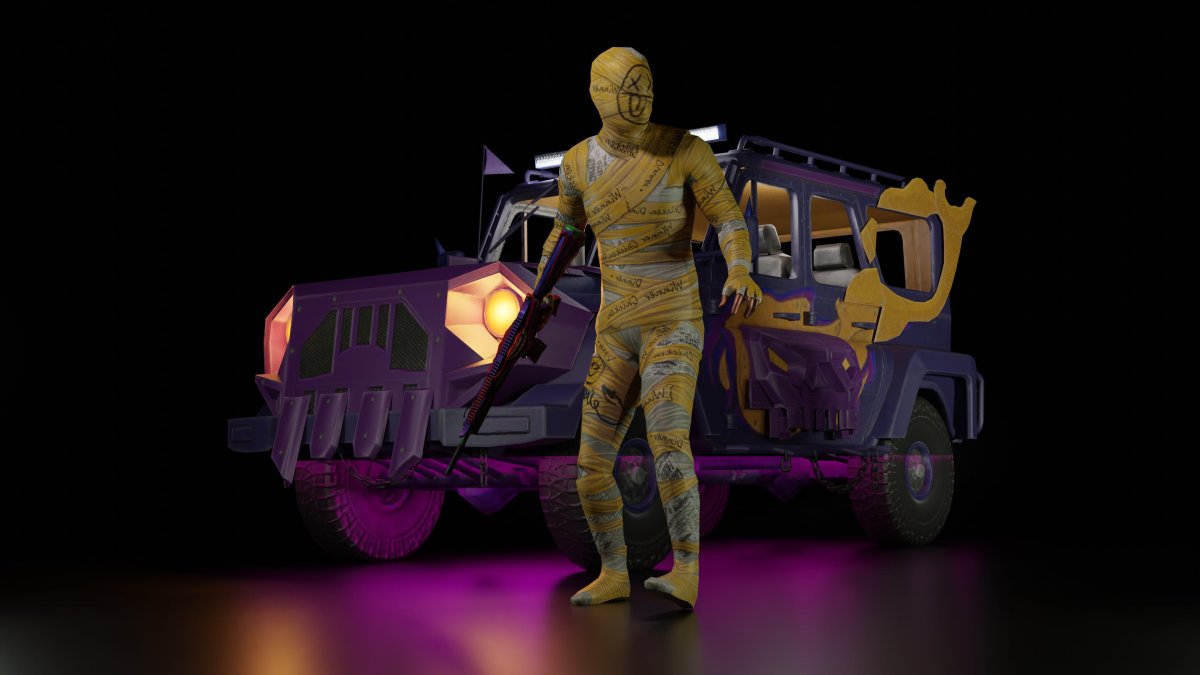 Новогодний PUBG