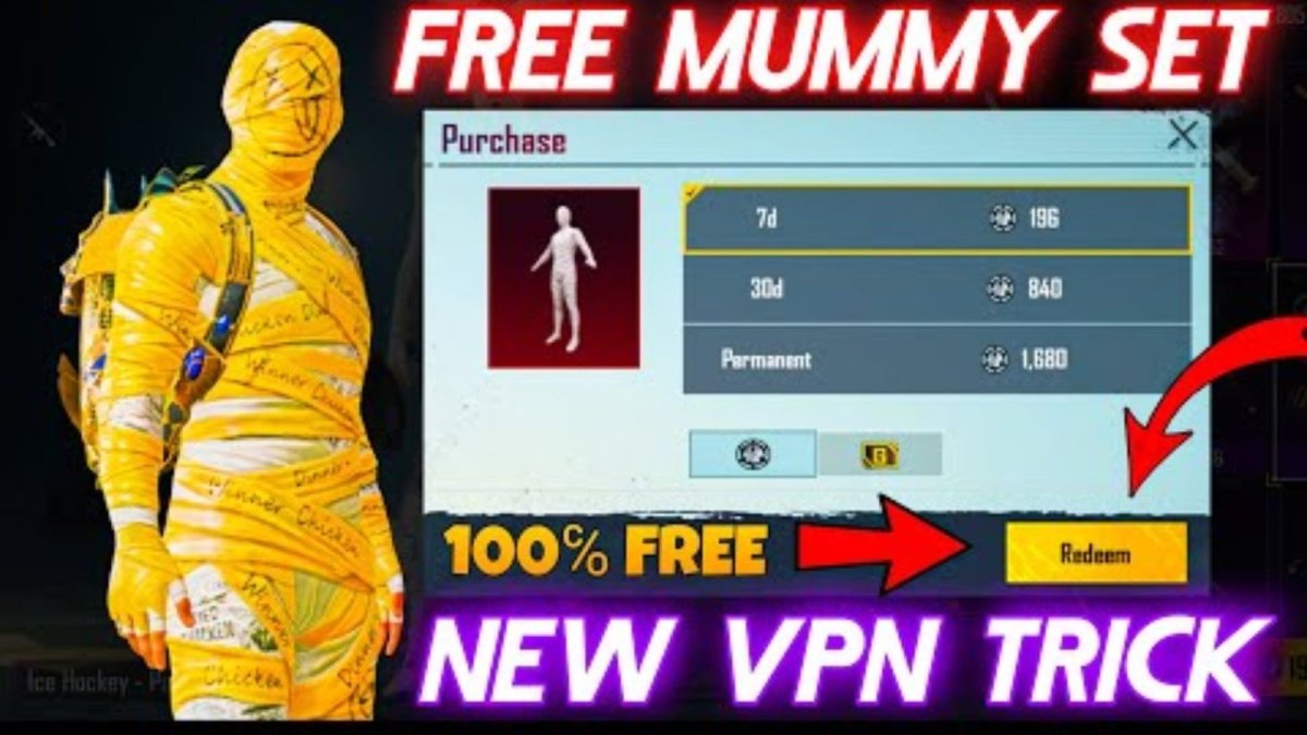 Обои ПАБГ мобайл 4k Мумия