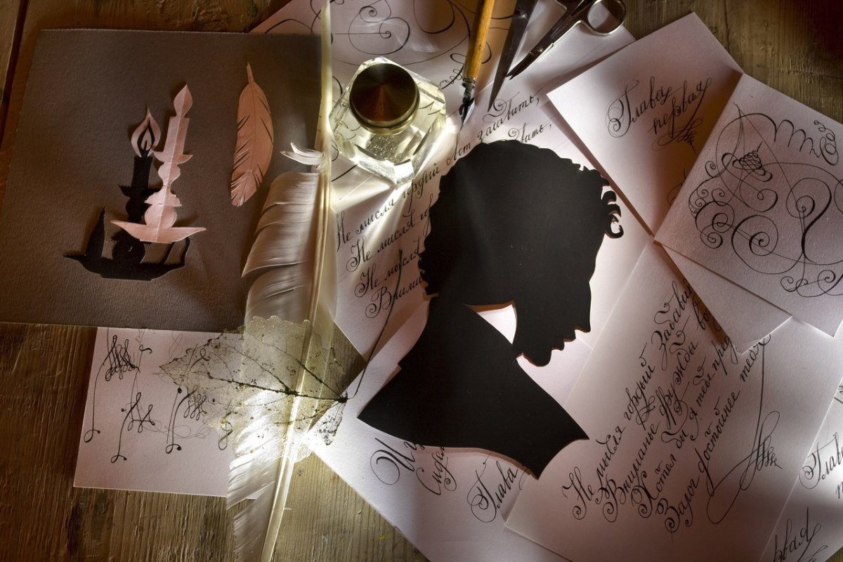 Коллаж Евгений Онегин