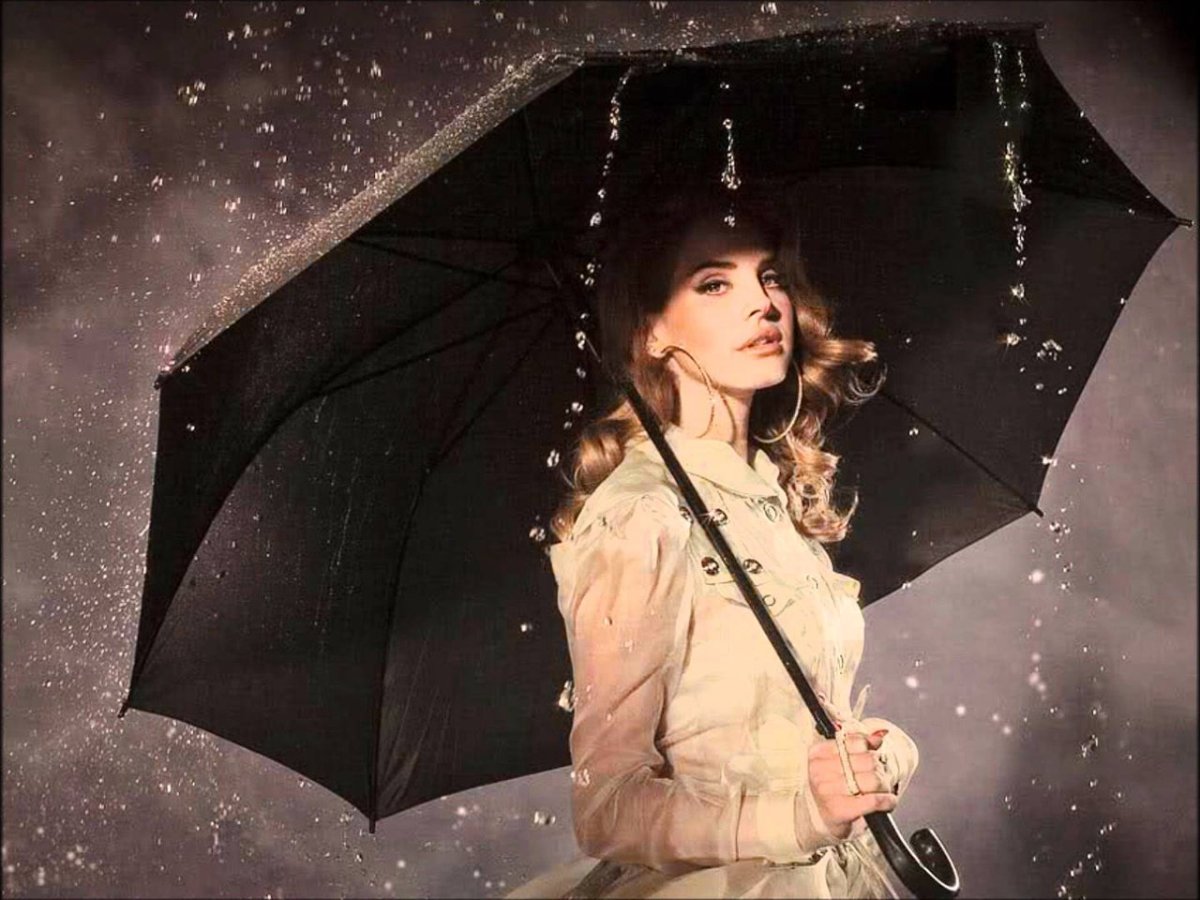 Девушка с кружевным зонтом