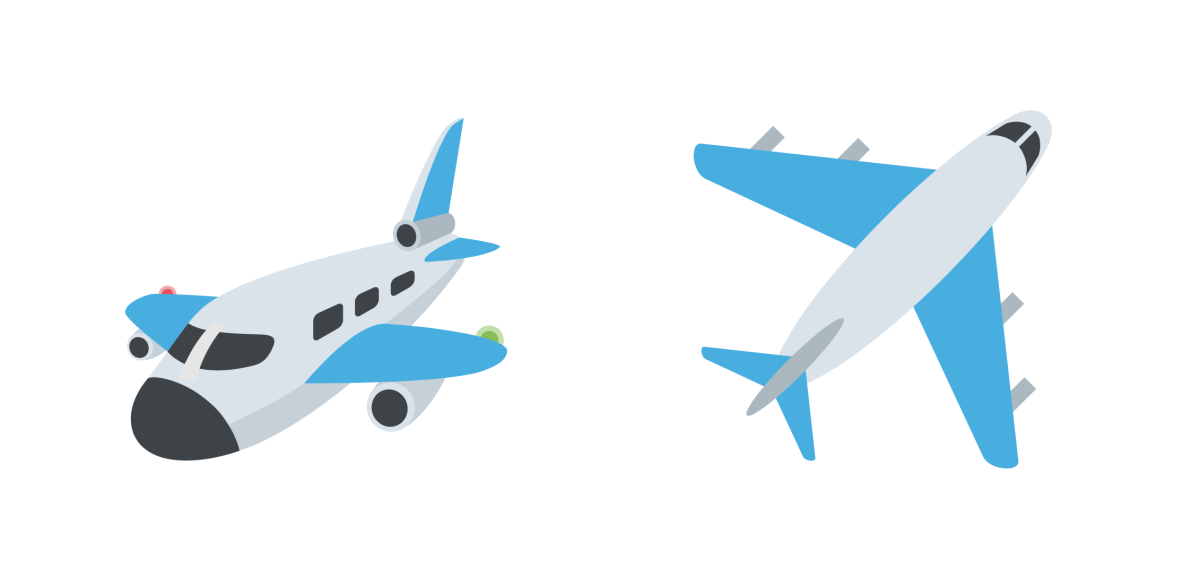 Самолет на прозрачном фоне