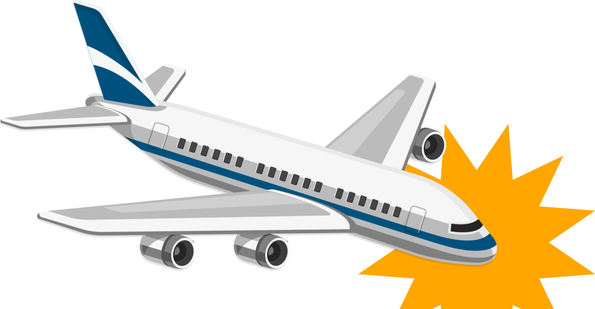 Самолет Боинг вектор