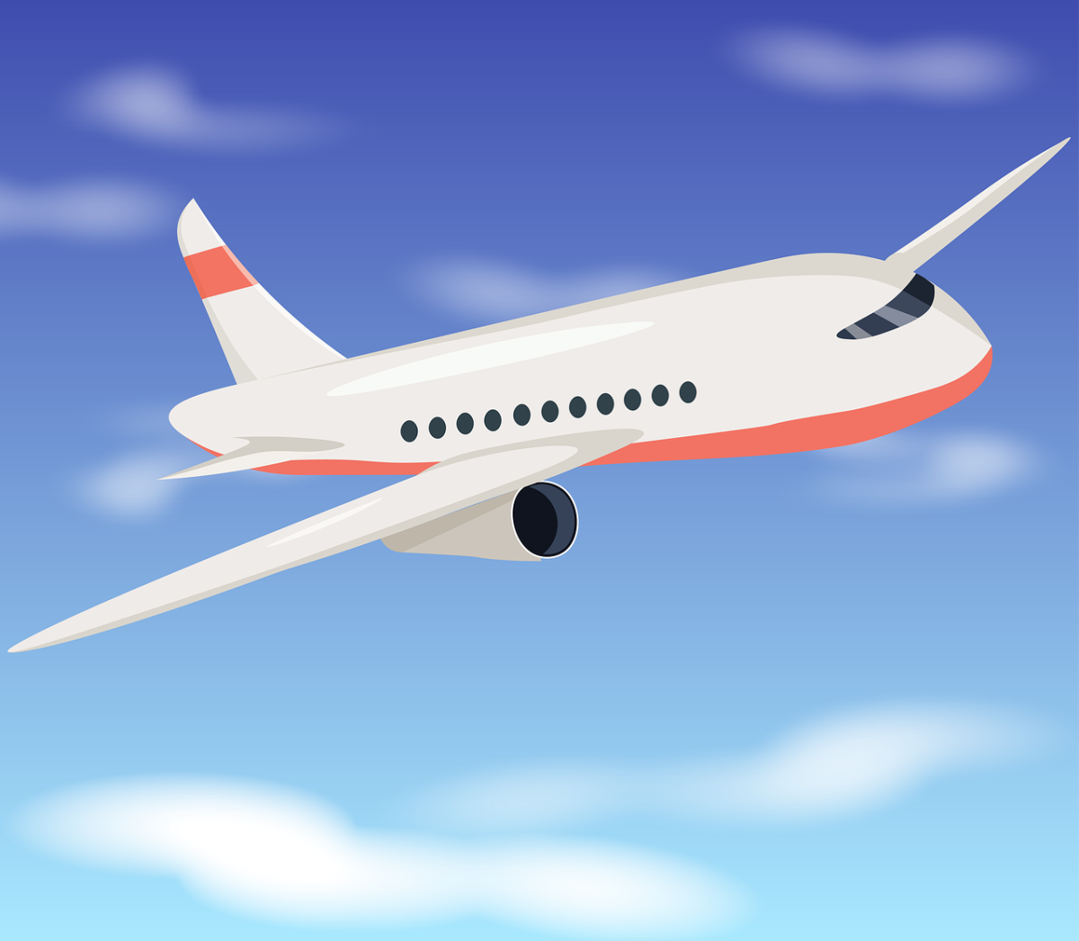 Самолет иллюстрация