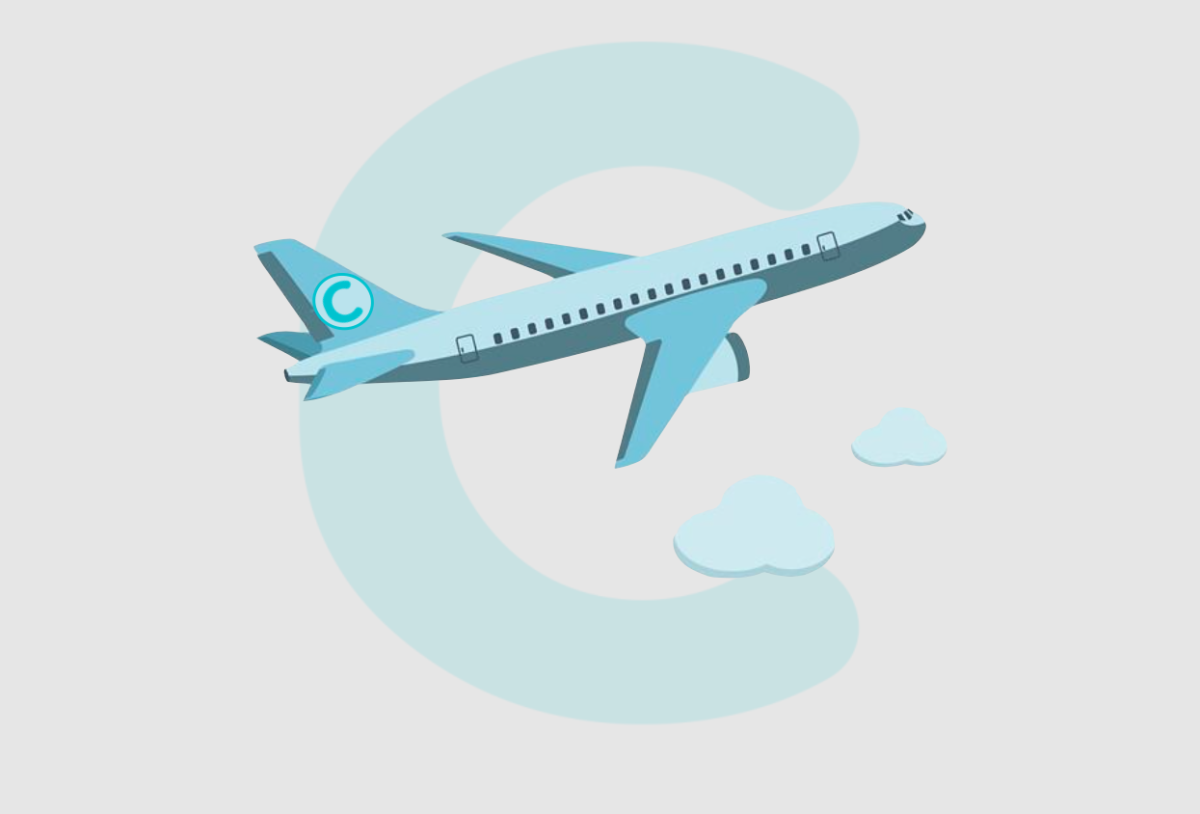 Самолет вектор