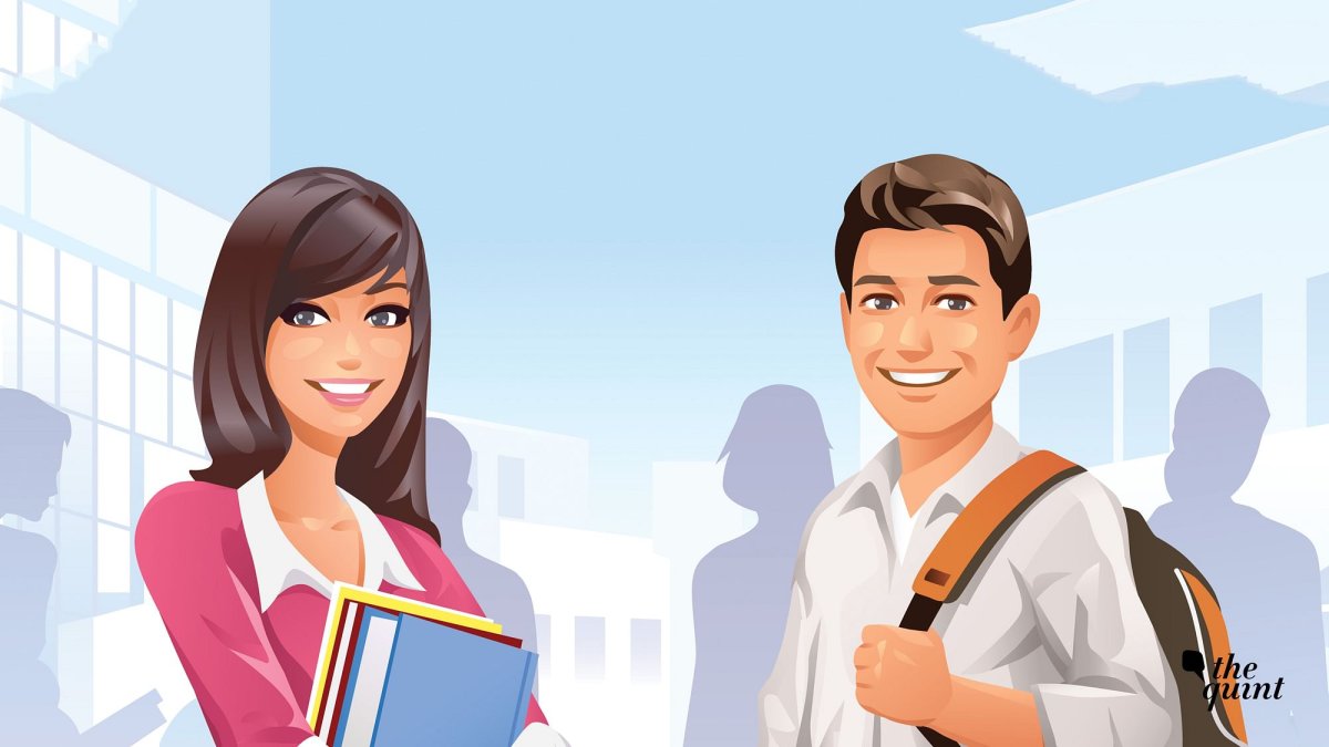 Студент мультяшный