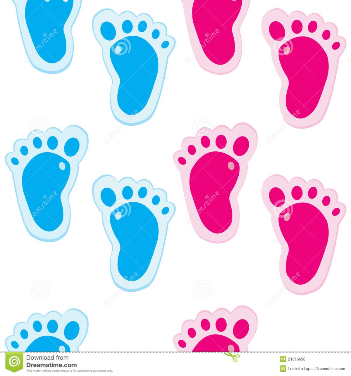 Отпечаток ноги на белом фоне