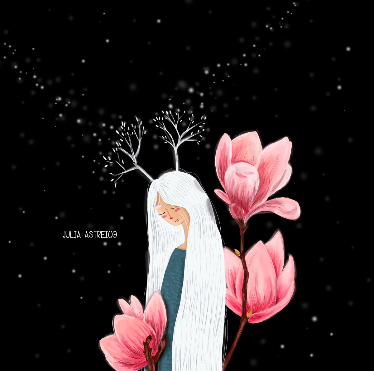 Душевные иллюстрации спокойной ночи