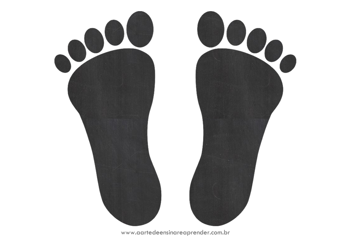 Отпечаток ноги ботинка