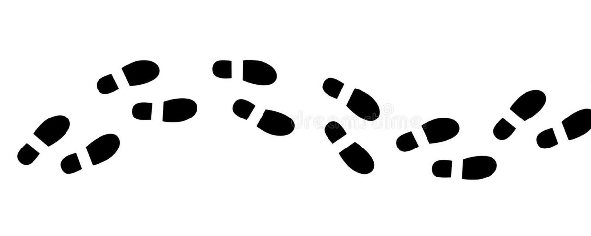 Дорожка из следов