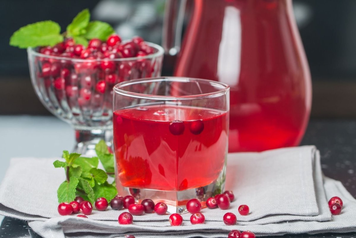 Морс клюква брусника