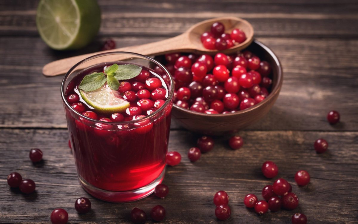 Клюквенный морс