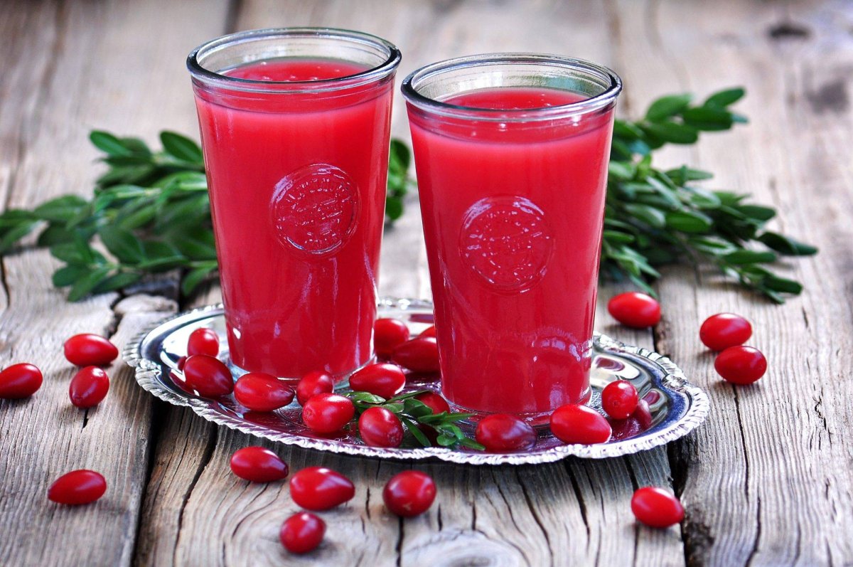 Морс малиново клюквенный