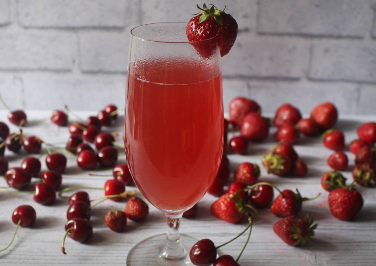 Морс клубничный Земляничный