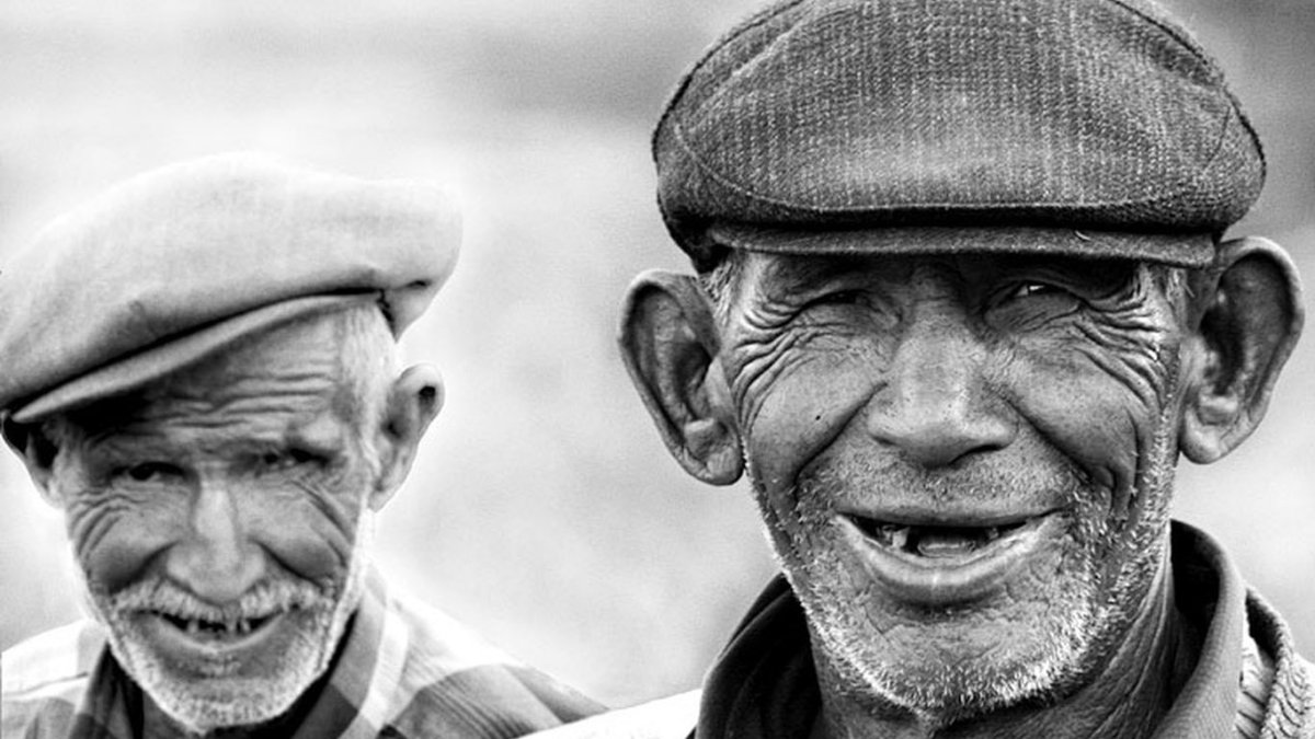 Прикольный дед