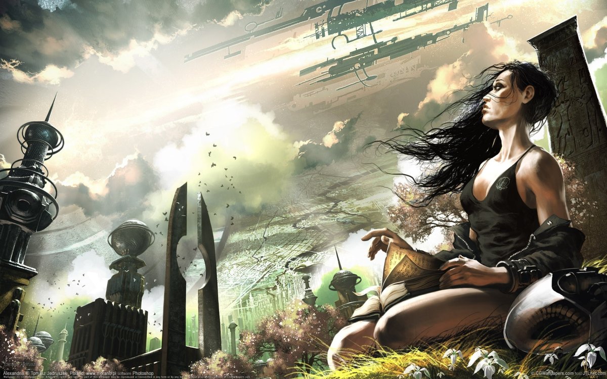 Иллюстрации к фантастике и фэнтези