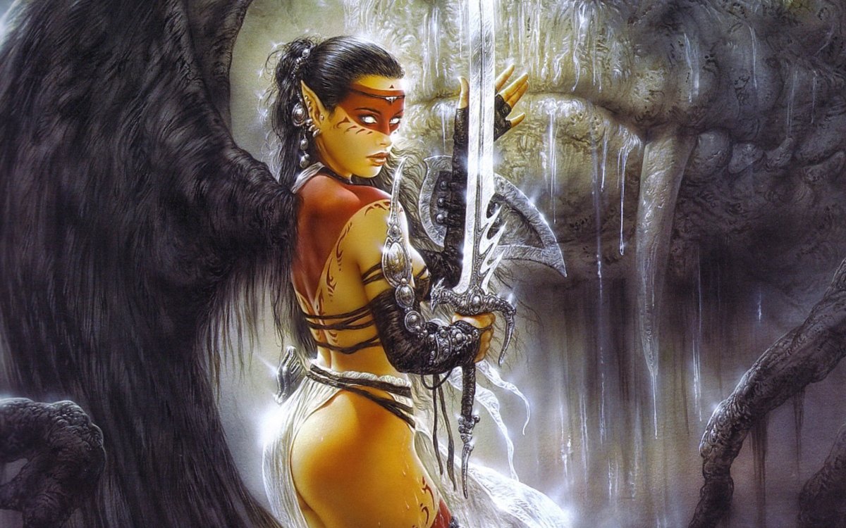 Луис Ройо воительницы ангелы