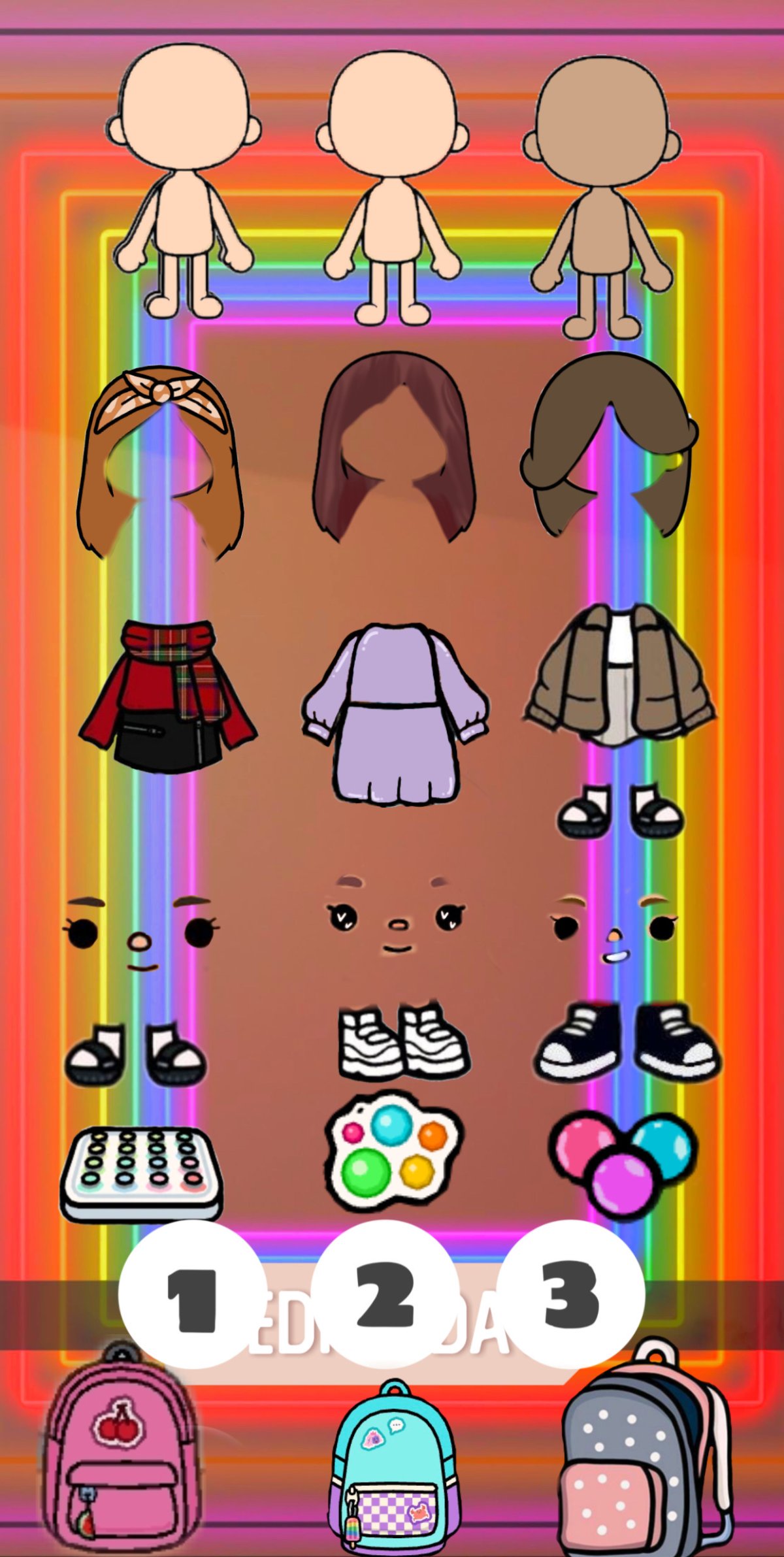 Герои игры toca World