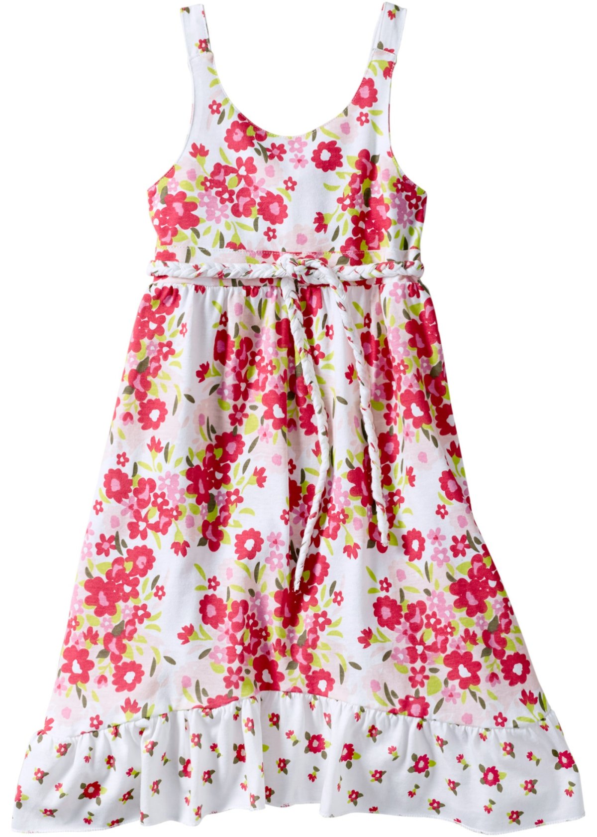 Сарафан для девочки в цветочек