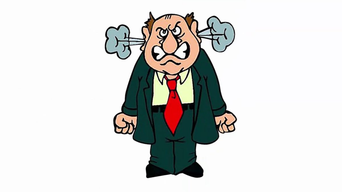 Характер мультяшный