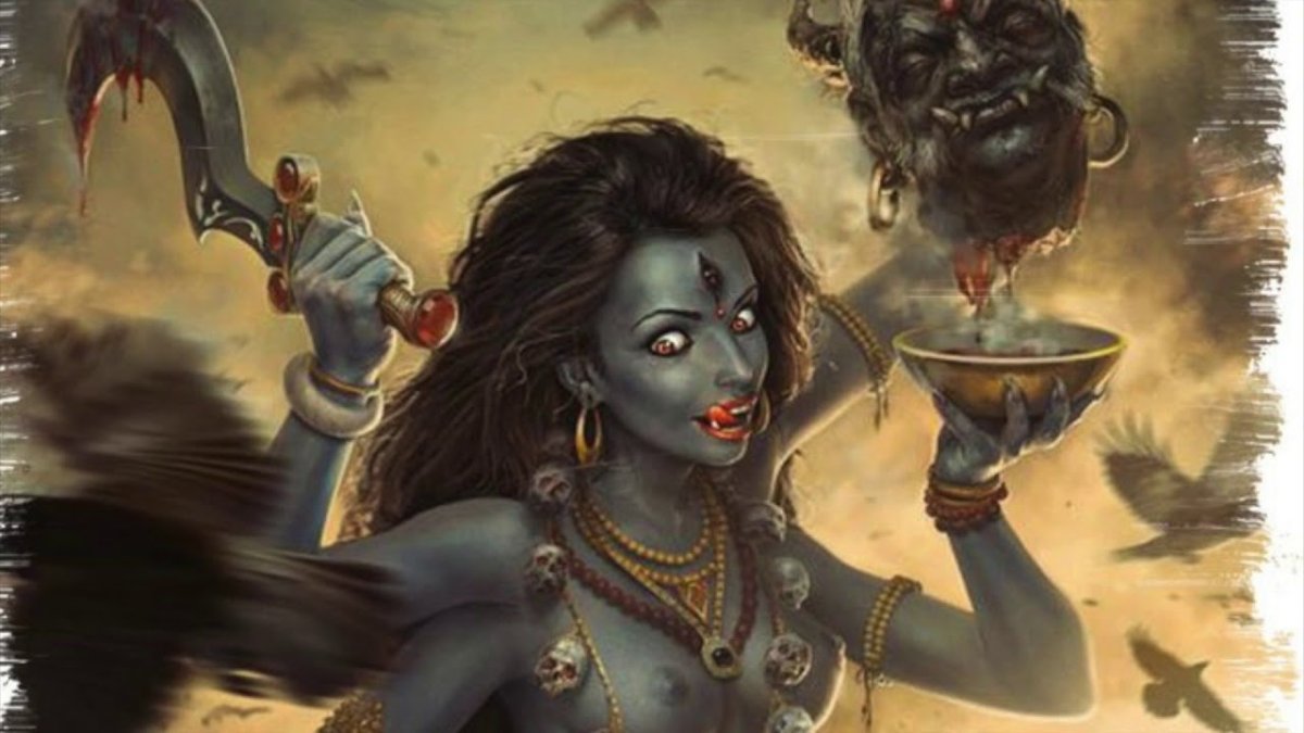 Индийская богиня Кали аниме