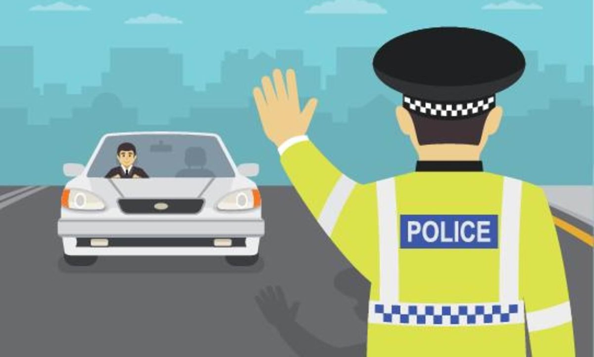 Полицейская машина