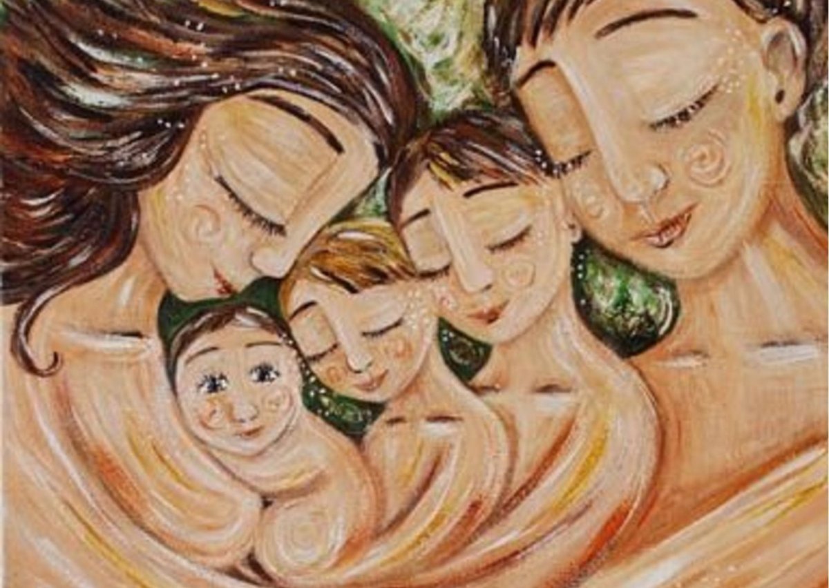 Кэти Берггрен трое детей