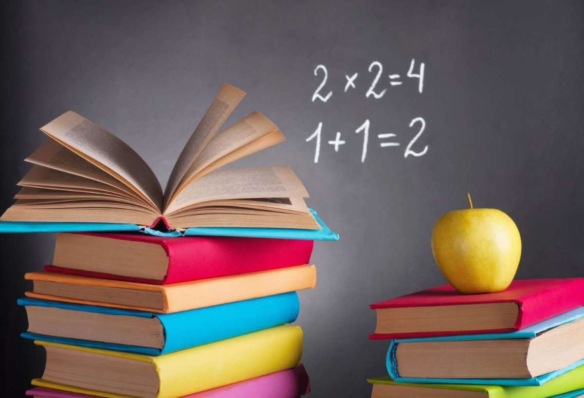 Стопка учебников