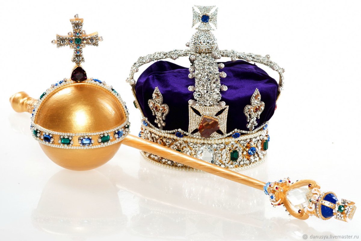 Корона скипетр держава