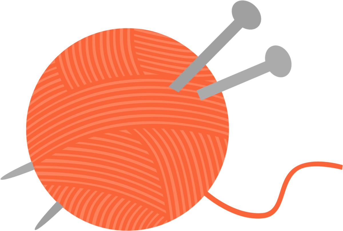 Клубок ниток акварель