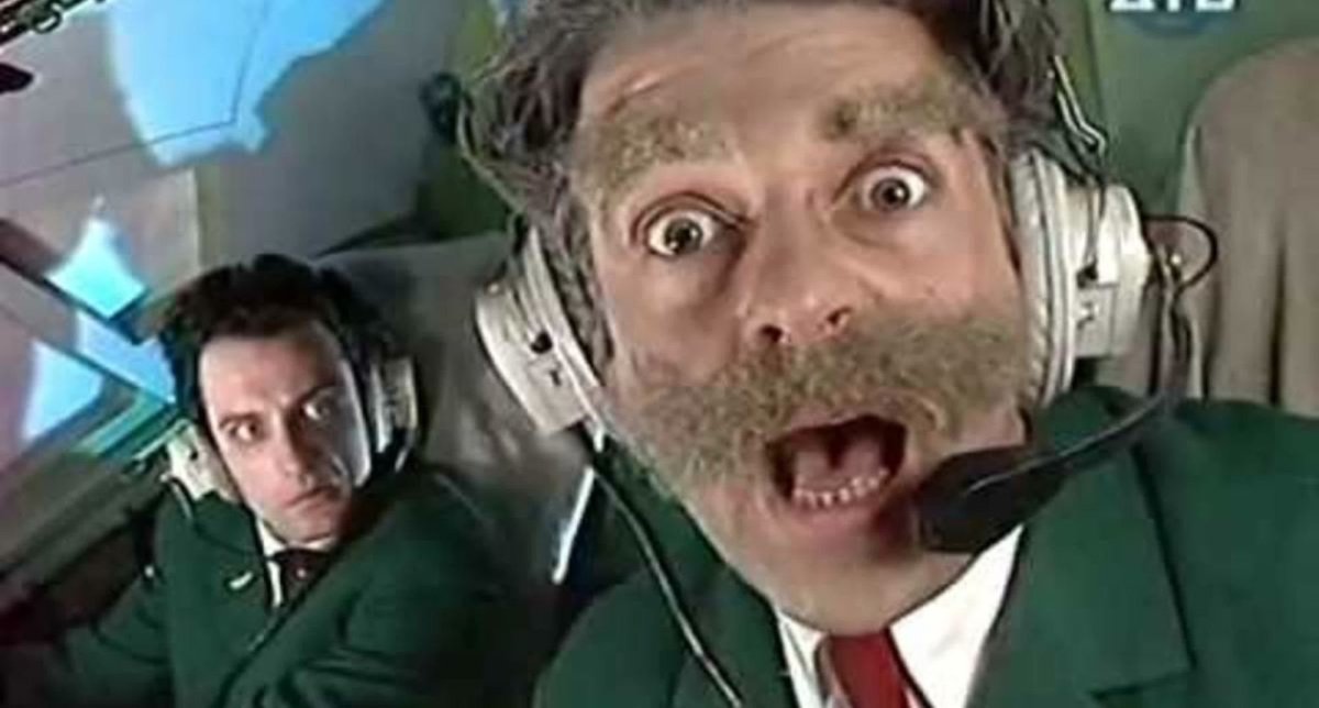 Пилот Дринкинс крутое пике