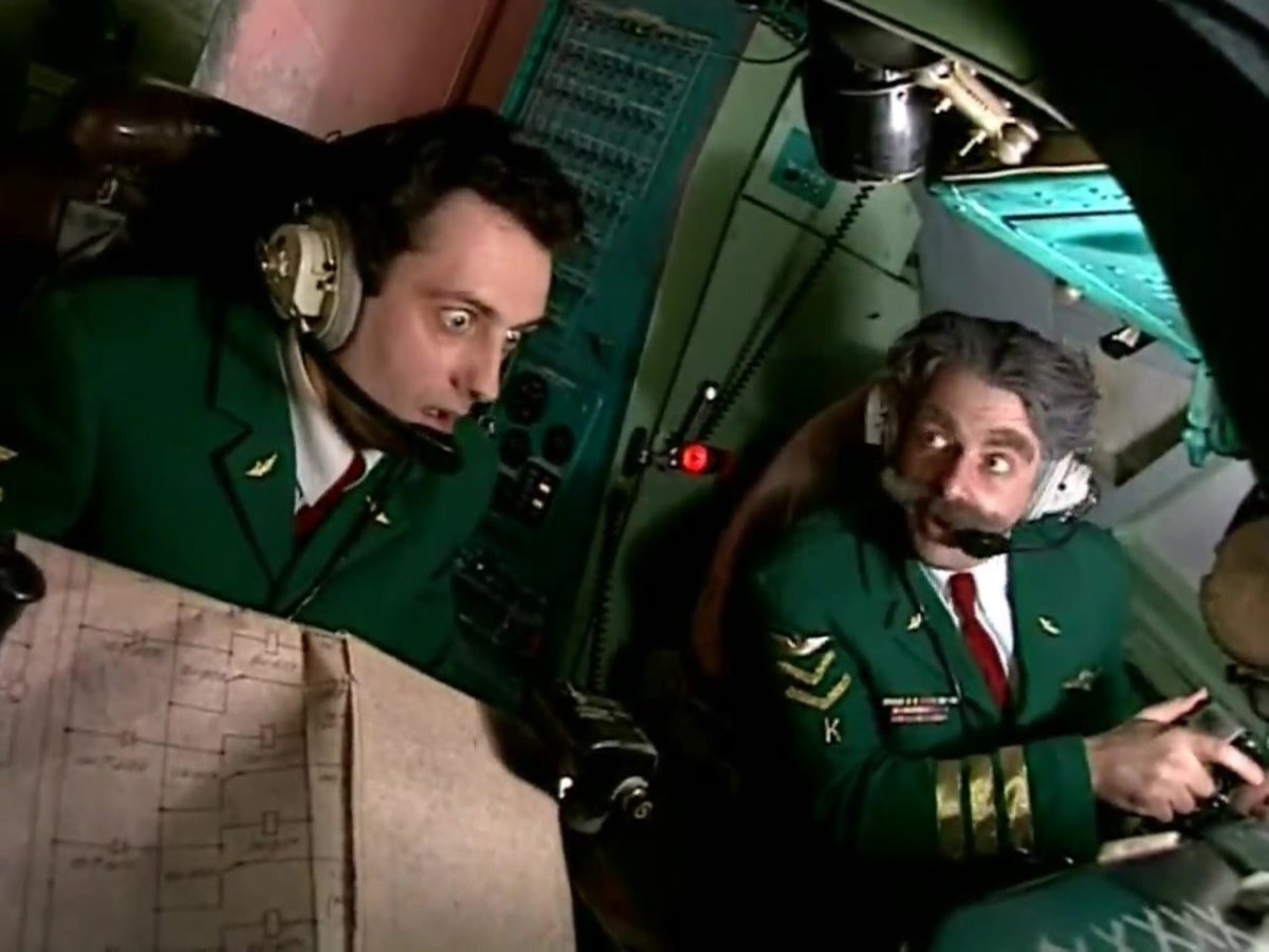 Пилот Дринкинс крутое пике