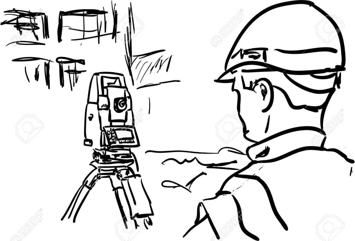 Тахеометр рисунок