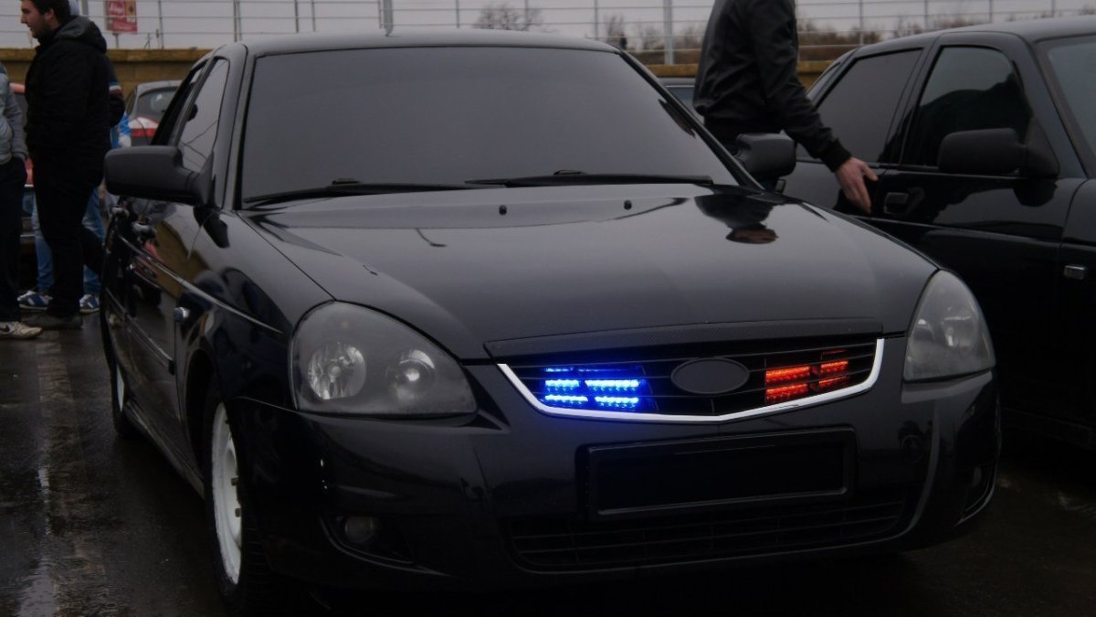 Черная Приора с ФСО