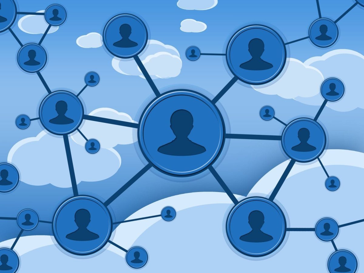 Социальные сети фон