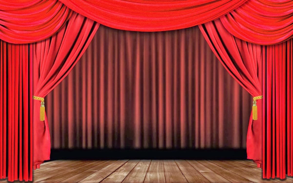 Занавес в театре