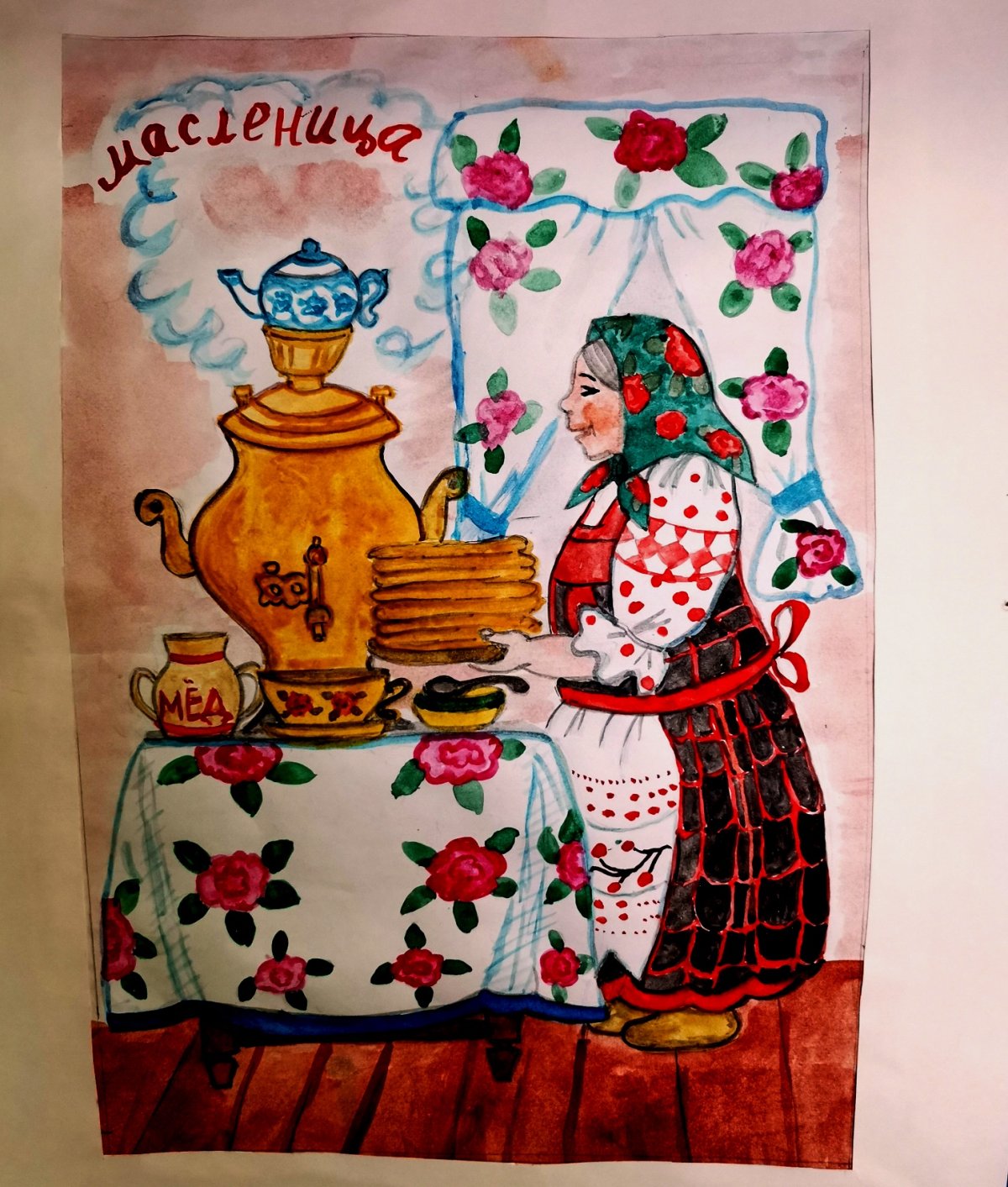 Сила народного искусства в рисунках