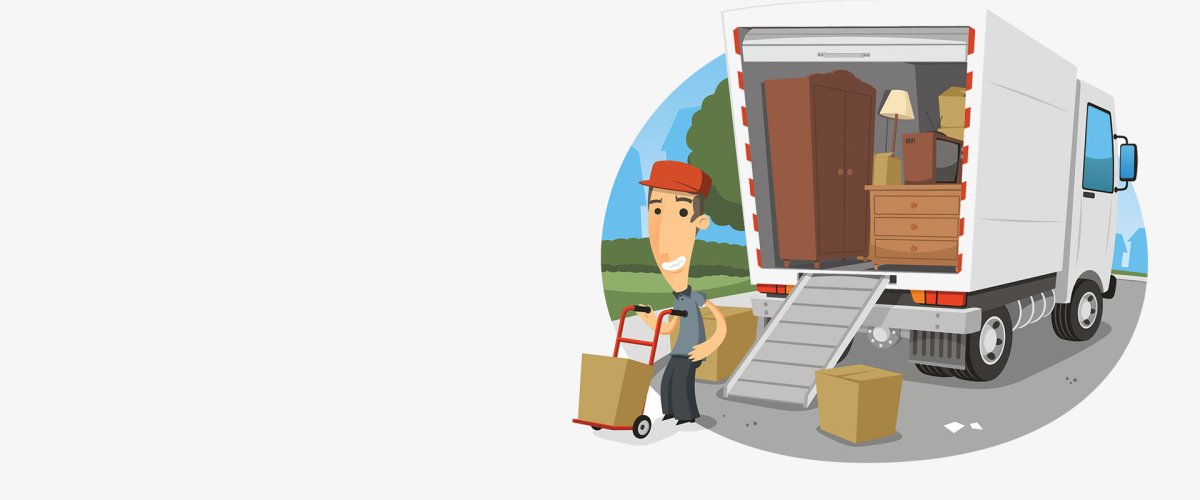 Фургон с мебелью