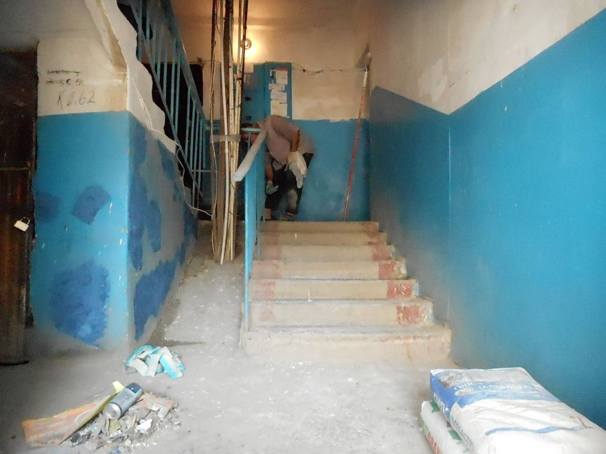 Роспись подъезда